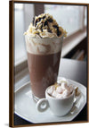 "Chocolate Drink and Whipped Cream"