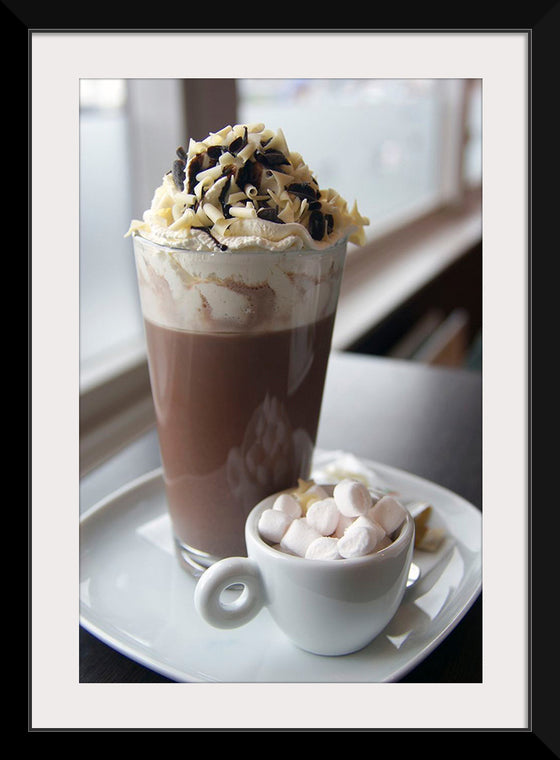 "Chocolate Drink and Whipped Cream"