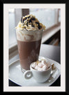 "Chocolate Drink and Whipped Cream"