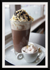 "Chocolate Drink and Whipped Cream"