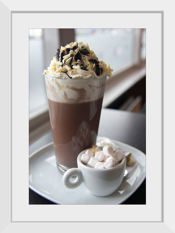 "Chocolate Drink and Whipped Cream"