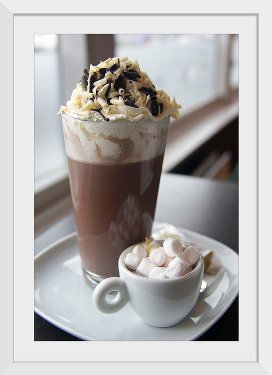 "Chocolate Drink and Whipped Cream"