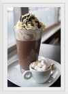 "Chocolate Drink and Whipped Cream"