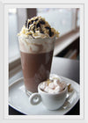 "Chocolate Drink and Whipped Cream"