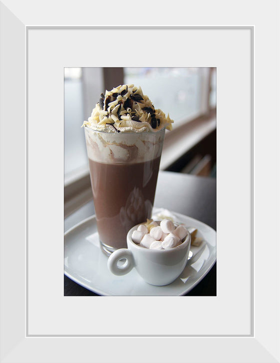 "Chocolate Drink and Whipped Cream"