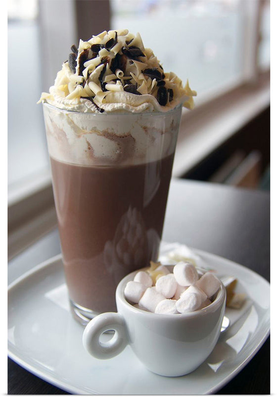 "Chocolate Drink and Whipped Cream"