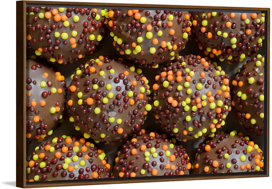 "Chocolate Balls with Sprinkles"