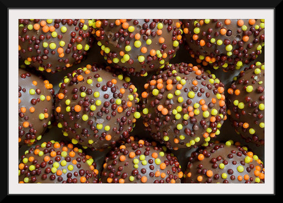 "Chocolate Balls with Sprinkles"