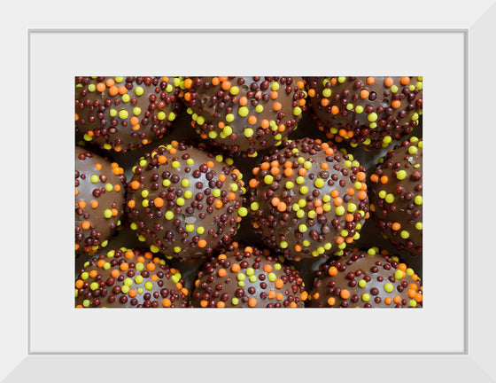 "Chocolate Balls with Sprinkles"