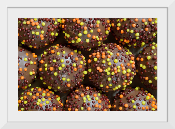 "Chocolate Balls with Sprinkles"