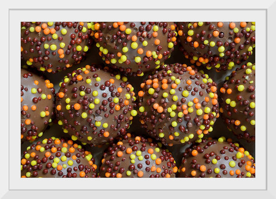 "Chocolate Balls with Sprinkles"