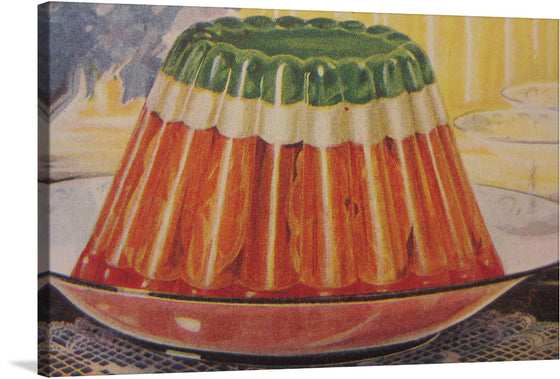 Immerse yourself in the nostalgic allure of this vibrant artwork, capturing the essence of a classic culinary delight - the Pavlova dessert. Every brushstroke brings to life the luscious layers of this iconic dish, from its radiant red base to its verdant green crown. The print, a harmonious blend of vintage charm and artistic mastery, promises to be a conversation starter, evoking memories of family gatherings and sumptuous feasts.