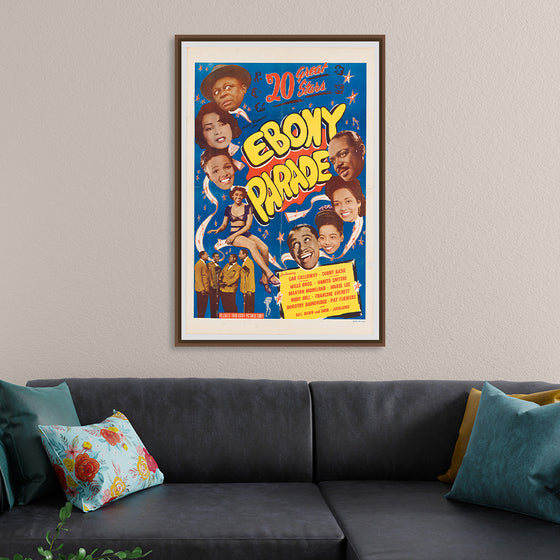 "Ebony Parade Movie Poster"