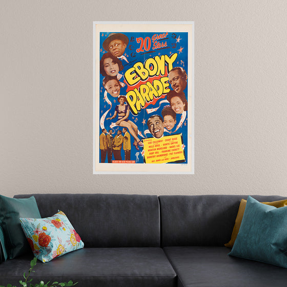 "Ebony Parade Movie Poster"