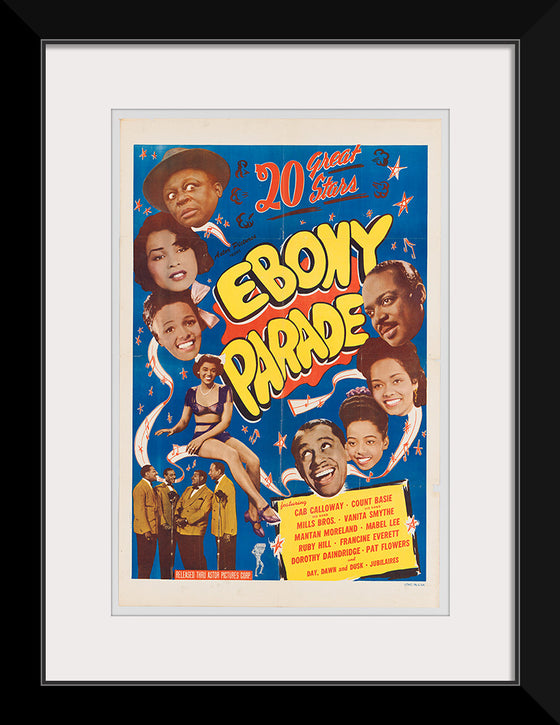 "Ebony Parade Movie Poster"