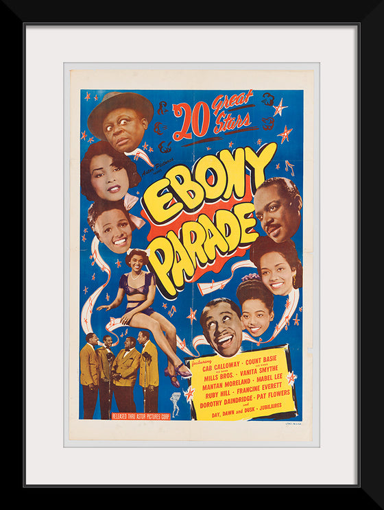 "Ebony Parade Movie Poster"