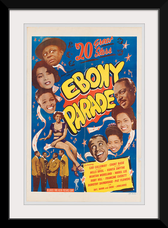 "Ebony Parade Movie Poster"