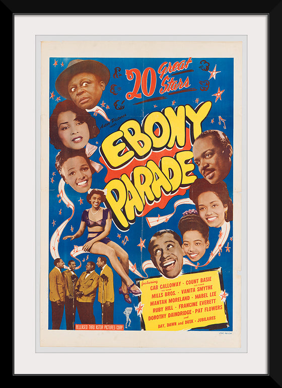 "Ebony Parade Movie Poster"