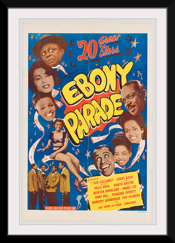 "Ebony Parade Movie Poster"