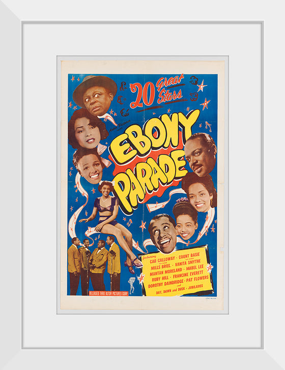 "Ebony Parade Movie Poster"