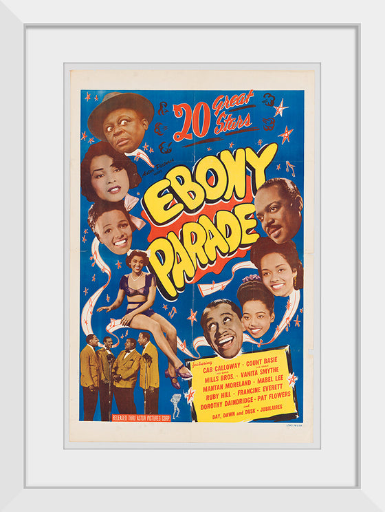 "Ebony Parade Movie Poster"