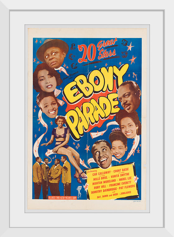 "Ebony Parade Movie Poster"