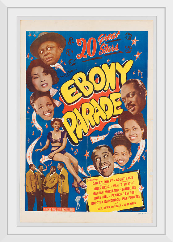 "Ebony Parade Movie Poster"