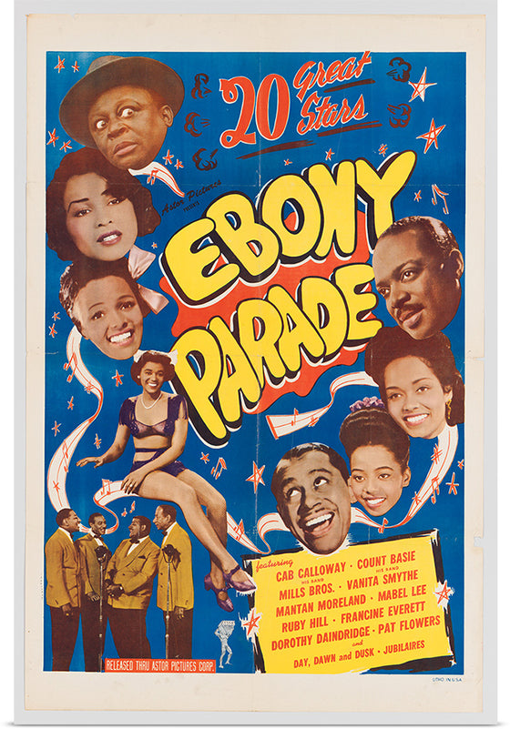 "Ebony Parade Movie Poster"