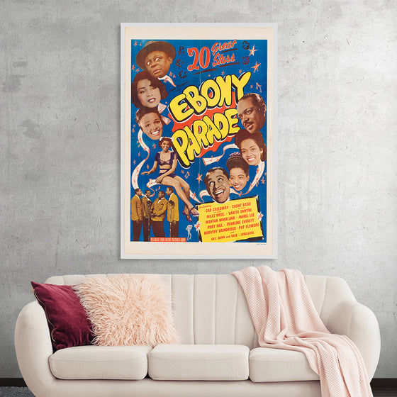 "Ebony Parade Movie Poster"