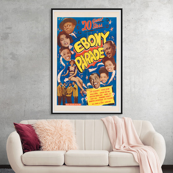 "Ebony Parade Movie Poster"