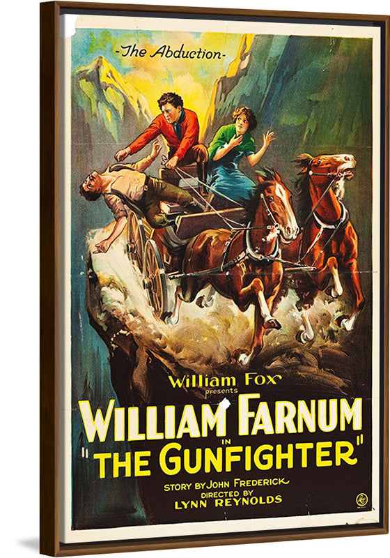 "Poster for the 1923 American film The Gunfighter"
