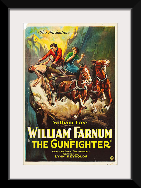 "Poster for the 1923 American film The Gunfighter"