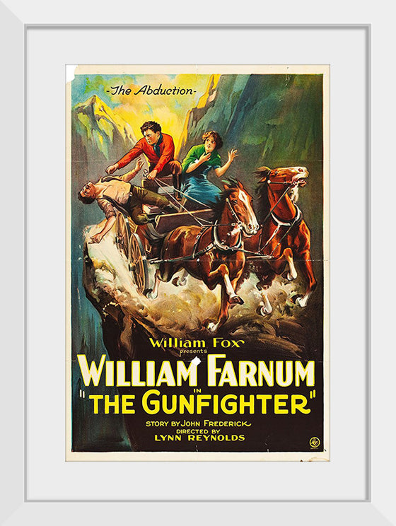 "Poster for the 1923 American film The Gunfighter"