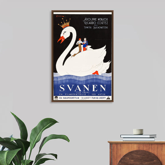 "The Swan Swedish Film Poster (1925)", Eric Rohman