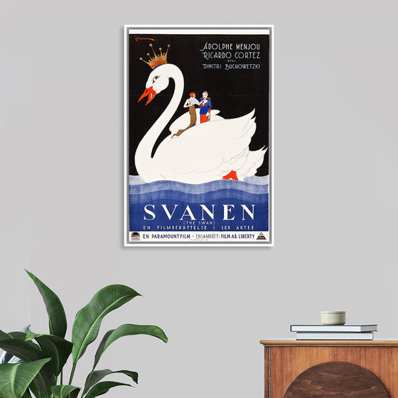 "The Swan Swedish Film Poster (1925)", Eric Rohman