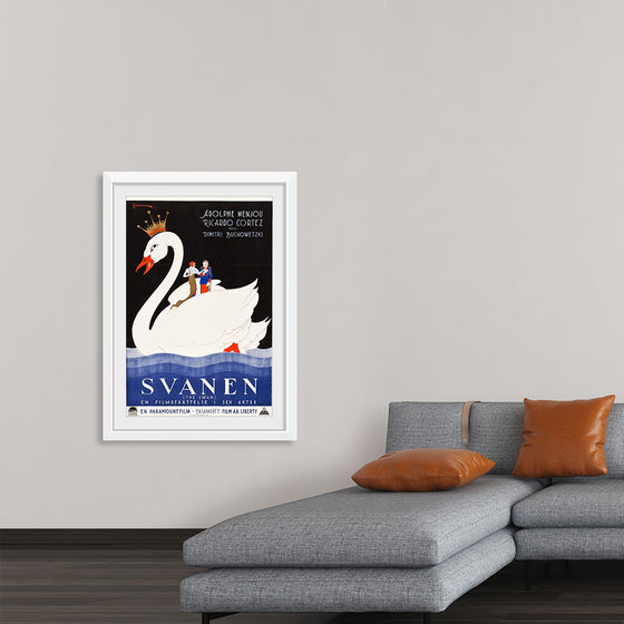 "The Swan Swedish Film Poster (1925)", Eric Rohman