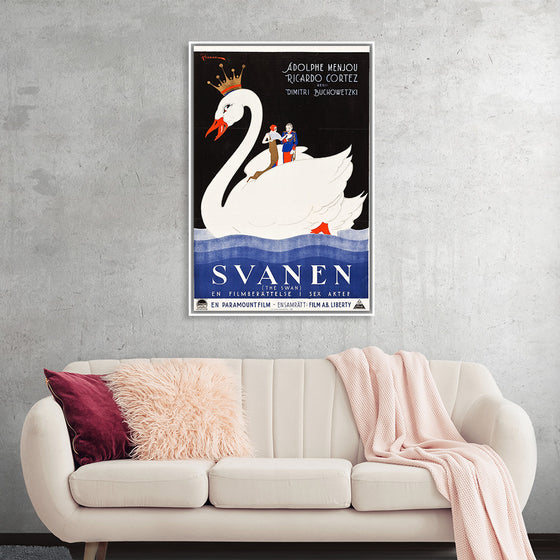 "The Swan Swedish Film Poster (1925)", Eric Rohman