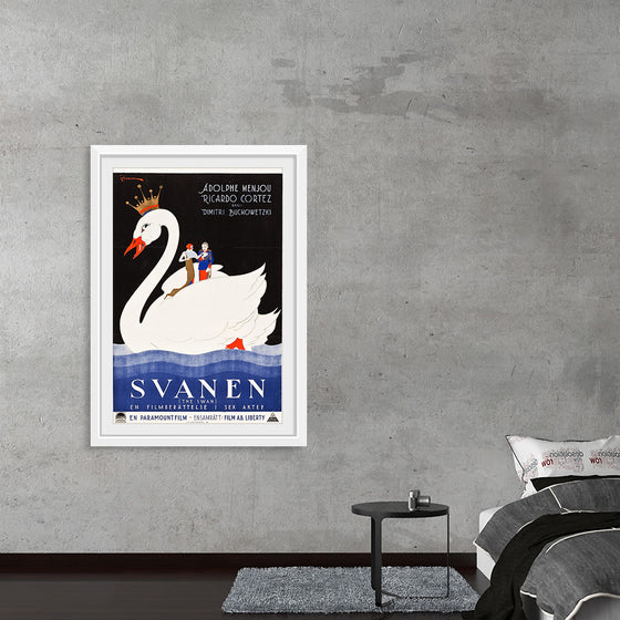 "The Swan Swedish Film Poster (1925)", Eric Rohman