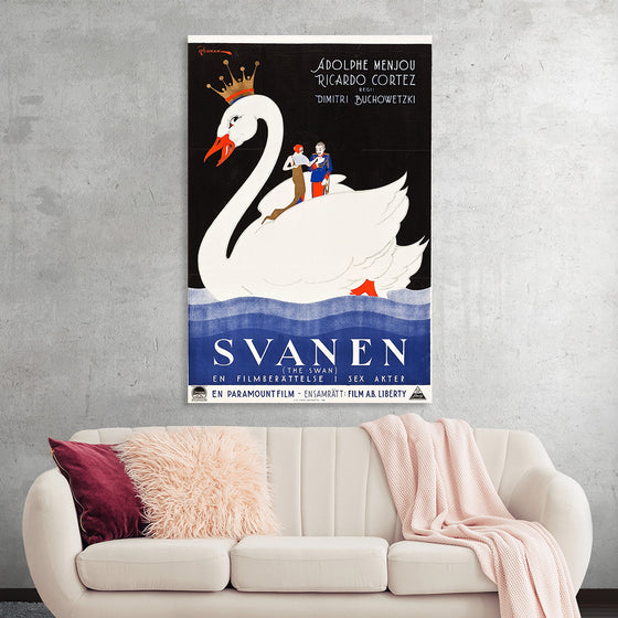 "The Swan Swedish Film Poster (1925)", Eric Rohman