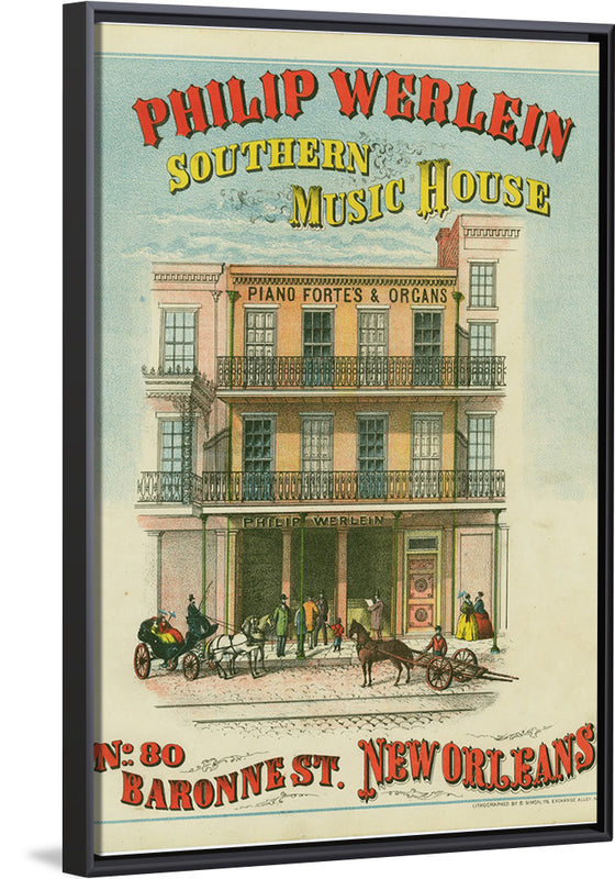 "Philip Werlein Southern Music House", B. Simon