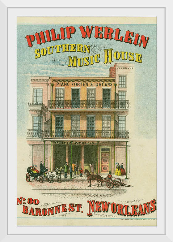 "Philip Werlein Southern Music House", B. Simon