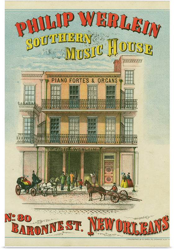 "Philip Werlein Southern Music House", B. Simon