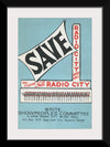 "Showpeople's Committee To Save Radio City Music Hall Poster"