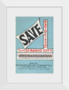 "Showpeople's Committee To Save Radio City Music Hall Poster"