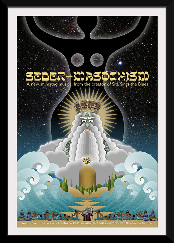 "Seder-Masochism Poster", Nina Paley