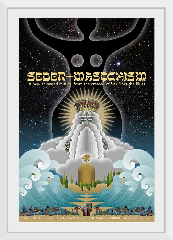 "Seder-Masochism Poster", Nina Paley