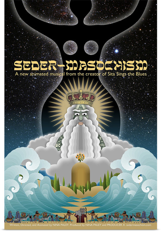 "Seder-Masochism Poster", Nina Paley