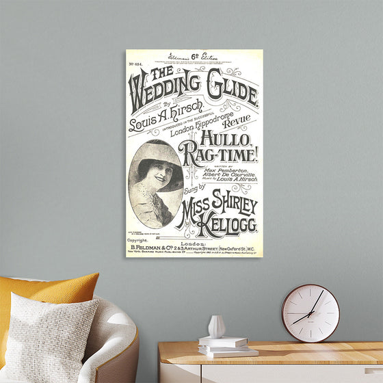 "The Wedding Glide sheet music 1912"