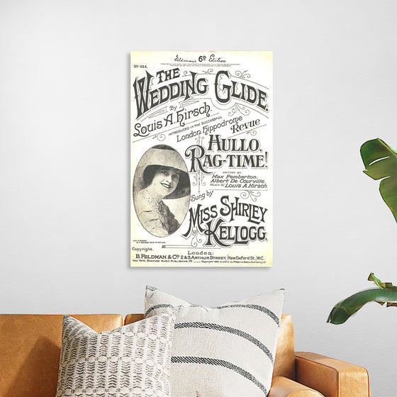 "The Wedding Glide sheet music 1912"