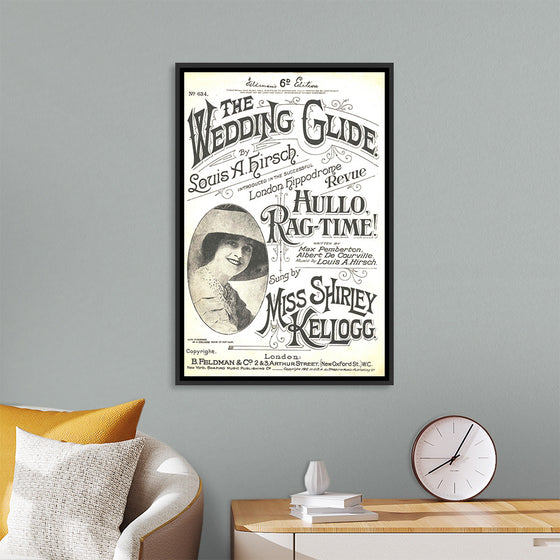 "The Wedding Glide sheet music 1912"